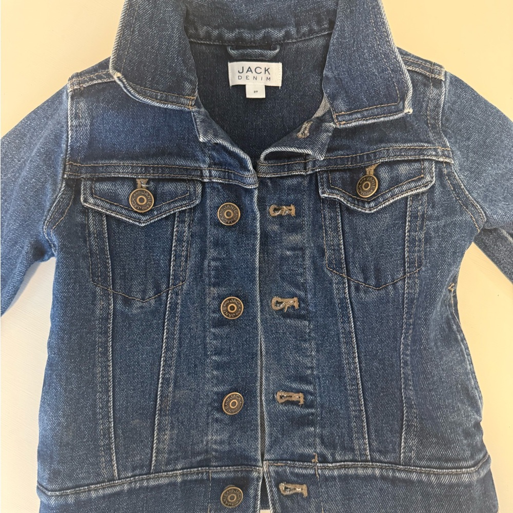Janie and Jack Blue Denim Jean Jacket